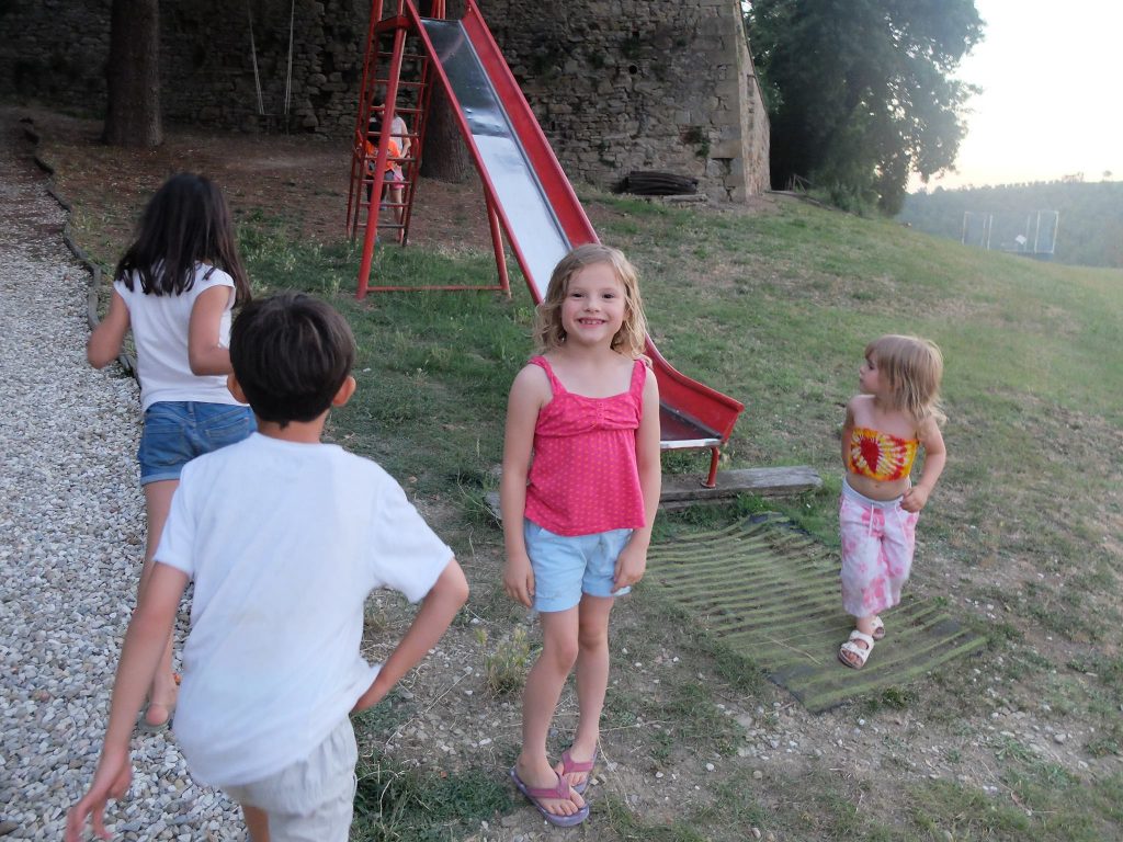 Villa Pia kids slide